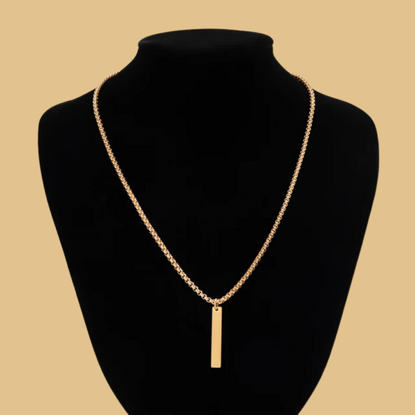 Star Boy Stick Pendant Necklace