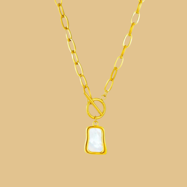 Pearl Oyster Pendant Necklace